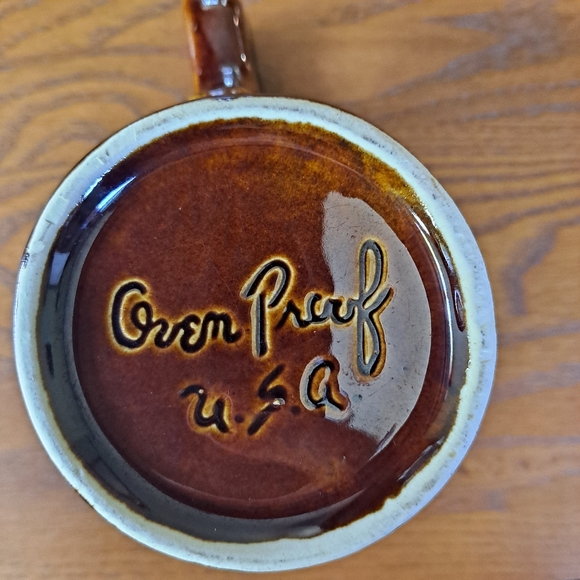 Hull Pottery Brown Drip Glaze Coffee Mug Cup Made in USA - Picture 2 of 5